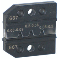 974924 KNIPEX čelisti k LK1 na D-Sub konektory, pro průřezy 0,03-0,56mm2 (62466730)