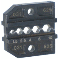 974930 KNIPEX čelisti k LK1 na oka lehčená, pro průřezy 1,5-10mm2