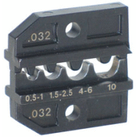 974913 KNIPEX čelisti k LK1 na oka neizolovaná, pro průřezy 0,5-10mm2 (CL-HN1)