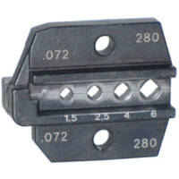 Čelisti k lisovacím kleštím LK1 na soustružené kontakty, pro průřezy 1,5-6mm2