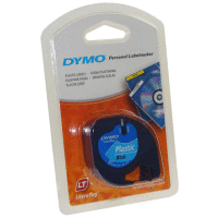 59426 DYMO páska LETRA TAG samolepicí plastová šíře 12mm, návin 4m, barva modrá S0721600