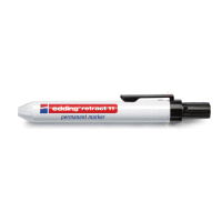 Permanentní pero s kulatým výsuvným hrotem 1,5-3mm / barva černá