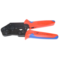 Detail - 975214 KNIPEX lisovací kleště na konektory bez izolace 0,1-1,5 mm2, šíře 2,8 a 4,8mm (LK2/Z) HF2 975214 KNIPEX lisovací kleště na konektory bez izolace 0,1-1,5 mm2, šíře 2,8 a 4,8mm (LK2/Z) HF2