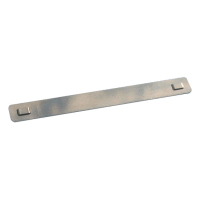 Identifikační štítek nerezový z oceli 316, rozměr 47x10,3mm, síla 0,25mm pro pásku VPST šíře 4,5mm