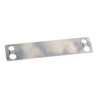 Detail - Identifikační štítek nerezový z oceli 316, rozměr 89x19mm, síla 0,25mm pro pásku VPST šíře 4,5mm Identifikační štítek nerezový z oceli 316, rozměr 89x19mm, síla 0,25mm pro pásku VPST šíře 4,5mm