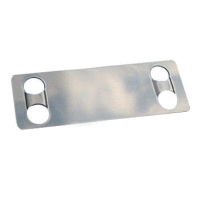 Detail - Identifikační štítek nerezový z oceli 316, rozměr 44x19mm, síla 0,25mm pro pásku VPST šíře 4,5mm Identifikační štítek nerezový z oceli 316, rozměr 44x19mm, síla 0,25mm pro pásku VPST šíře 4,5mm