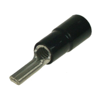 Kolík izolovaný, průřez 16mm2, délka 14mm, izolace PA, barva černá