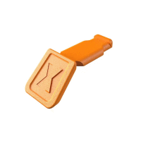 006110CO KNIPEX Barevné klipy ColorCode orange (10 ks)