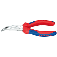 2525160 KNIPEX kleště půlkulaté s břity, chromované, dvoukomponentní rukojeti, délka 160mm