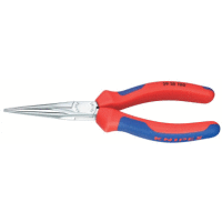 2925160 KNIPEX kleště půlkulaté telefonní, chromované, dvoukomponentní rukojeti, délka 160mm