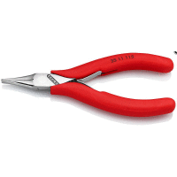 3511115 KNIPEX kleště ploché leštěné úchopové, potažené rukojeti, délka 115mm