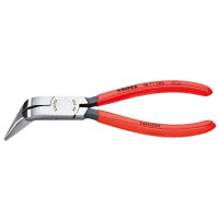 Detail - 3871200 KNIPEX kleště půlkulaté dlouhé zahnuté, rukojeti potažené PVC, délka 200mm 3871200 KNIPEX kleště půlkulaté dlouhé zahnuté, rukojeti potažené PVC, délka 200mm