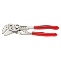 8603125 KNIPEX kleště paralelní, niklované, rukojeti potažené PVC, rozsah 0-23mm, délka 125mm