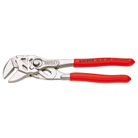 8603180 KNIPEX kleště paralelní, niklované, rukojeti potažené PVC, rozsah 0-35mm, délka 180mm