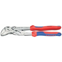 8605150 KNIPEX kleště paralelní, niklované, dvoukomponentní rukojeti, rozsah 0-27mm, délka 150mm