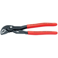 8701180 KNIPEX kleště trubkové COBRA, rukojeti potažené PVC, délka 180mm