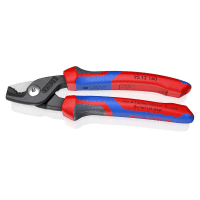 9512160 KNIPEX nůžky na Al a Cu vodiče do průměru 15mm (do 50mm2), dvoukomponentní rukojeti