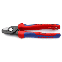 9512165T KNIPEX nůžky na Al a Cu vodiče do průměru 16mm, dvoukomponentní rukojeti s aretací