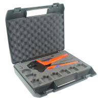 9743200 KNIPEX kufřík s profi lisovacími kleštěmi LK-1 bez čelistí (LUS 1)