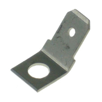 Nýtovací plochý kolík mosazný cínovaný, rozměr 6,3x0,8mm / M4 / 45°