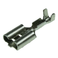 Ocelová objímka niklovaná 1,0-2,5mm2 / 6,3x0,8mm (průmyslové balení)