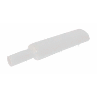 Smršťovací trubice 2:1 tenkostěnná, rozměr před/po smrštění 1,6/0,8mm (1/16") bílá (10m/100m)