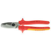 9516200 KNIPEX nůžky do 1000V na Al a Cu vodiče do průměru 25mm / 70mm2, dvoukomponentní rukojeti