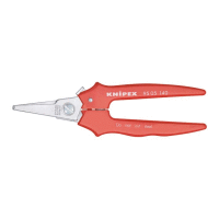 9505140 KNIPEX nůžky universální ke všeobecnému použití do 48mm, délka 140mm