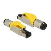 Konektor RJ45 (8p8c) FTP/STP kovový samořezný pro datový kabel typ lanko i drát, CAT.6