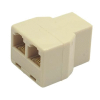 Rozdvojka RJ45 (8p8c) UTP pro konektory RJ45 (3xF)