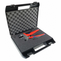 Detail - 9743200 KNIPEX kufřík s profi lisovacími kleštěmi LK-1 CHROM bez čelistí (LUS 1) 9743200 KNIPEX kufřík s profi lisovacími kleštěmi LK-1 CHROM bez čelistí (LUS 1)