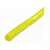 Svazkovací spirála pro průměr svazku 10-40mm, bezhalogenová, použití -50°C až +85°C, barva žlutá