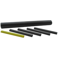 Sada smršťovacích trubic s lepidlem pětižilová 5x6 až 5x35mm2 / 1 žíla žluto-zelená (ZID5-M1žz)