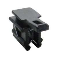 EdgeClip kabelová příchytka UV na hranu plechu 0,7-3,0mm, otvor pro uchycení svazku v ose plechu