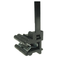 Detail - EdgeClip příchytka UV na hranu plechu 0,7-3,0mm / páska 3,6x160mm, svazek svislý k ose plechu EdgeClip příchytka UV na hranu plechu 0,7-3,0mm / páska 3,6x160mm, svazek svislý k ose plechu