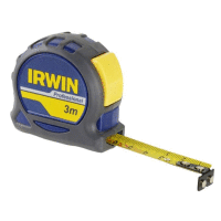 Svinovací metr IRWIN professional délka 3m, háček s magnety, nylonový potah, šíře 16mm