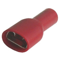 Detail - Objímka plochá celoizolovaná, průřez 0,5-1,5mm2 / 6,3x0,8mm izolace PVC dle UL (RF-F608P) Objímka plochá celoizolovaná, průřez 0,5-1,5mm2 / 6,3x0,8mm izolace PVC dle UL (RF-F608P)