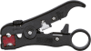166006SB KNIPEX nůž ke střihání a odizolování UTP/STP, RG59,6,7,11 a kabelů o prům. 4-7mm, 125mm/66g
