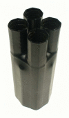 Smršťovací rozdělovací hlavice pro průřez kabelu 1,5-10mm2 čtyřžilová (SKR) CCB4-28/9 (po 10ks)