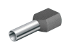Dutinka dvojitá, průřez 2x0,75mm2 / délka 12mm, dle UL, CSA a DIN46228 bezhalogenová šedá (100ks)