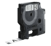 1978364 DYMO samolepicí páska D1 permanentní vinylová šíře 12mm, černá na bílé, návin 5,5m