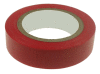 Elektroizolační páska samolepící PVC profesionální 0,19x15mm/20m, použití -10°C až +85°C, rudá