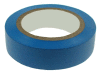 Elektroizolační páska samolepící PVC profesionální 0,19x25mm/20m, použití -10°C až +85°C, modrá