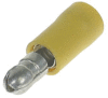 Kolík kruhový poloizolovaný, průřez 4-6mm2 / průměr 5mm PVC (GF-BM5)