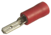 Kolík plochý poloizolovaný, průřez 0,5-1,5mm2 / 2,8x0,5mm PVC (RF-M305)