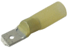 Kolík plochý se smrštovací bužírkou, průřez 4-6mm2 / 6,3x0,8mm
