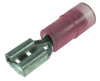 Objímka plochá poloizolovaná, průřez 0,5-1,5mm2 / 6,3x0,8mm PA (RF-F608/PA)
