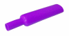 Smršťovací trubice 4:1 tenkostěnná, rozměr před/po smrštění 4,0/1,0mm barva fialová (po 10m)