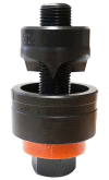 01739 ALFRA TriCut prostřihovací čelisti M63 do plechu max3mm (M + R + šroub s ložiskem 19,0x75)