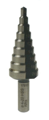 08071 ALFRA vrták stupňovitý pro plech max. 4mm, pro otvory 4-20mm